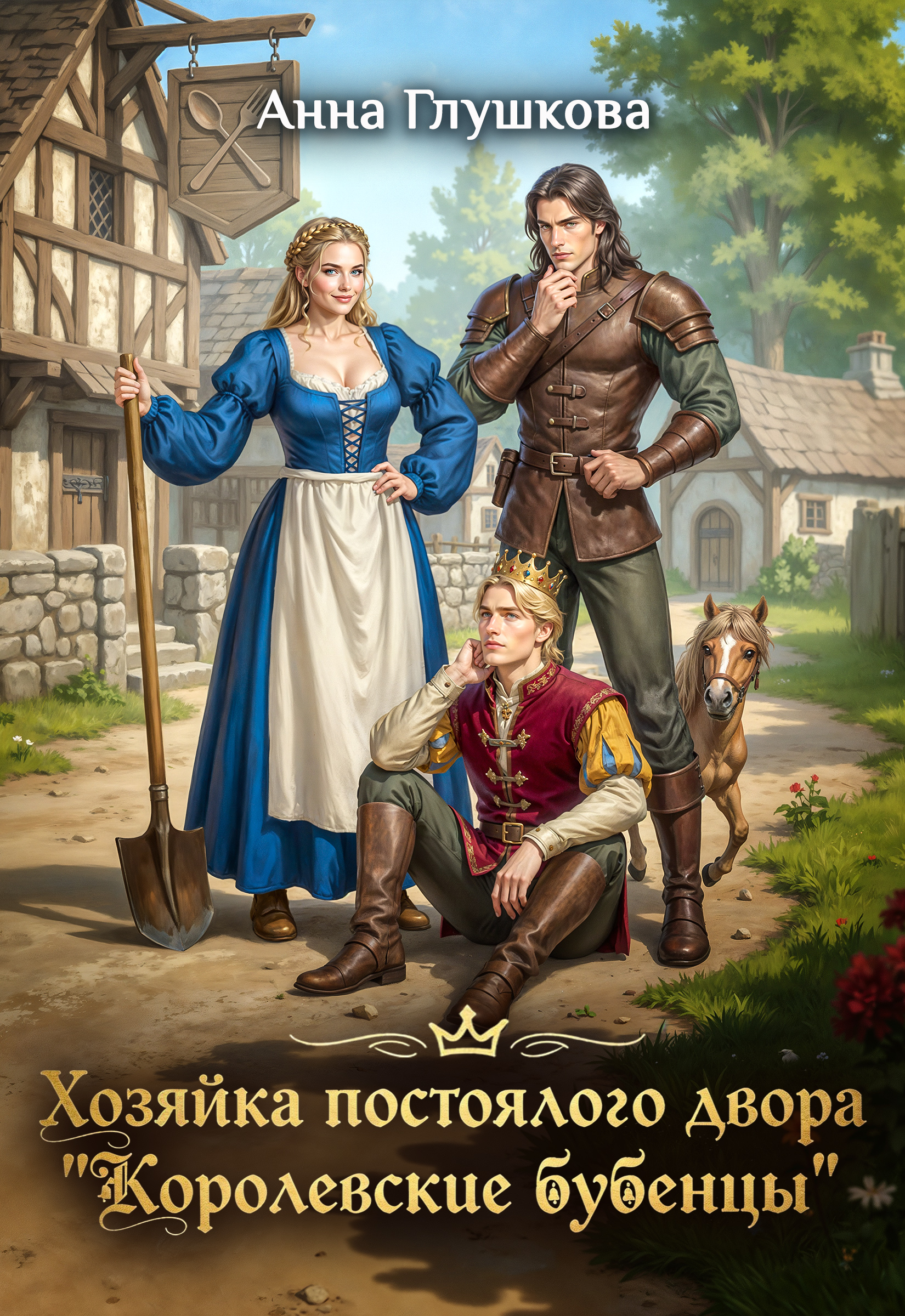 книга Хозяйка постоялого двора "Королевские бубенцы"